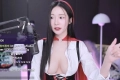 치지직 퓨리 노브라 미드노출 착샷