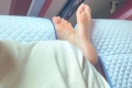 버스 의자 사이로 터진 민폐녀 쭈글발