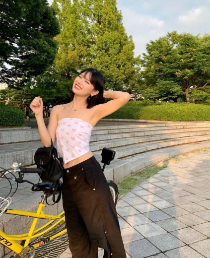삼성라이온즈 시구녀 겨오픈 민소매 일상샷