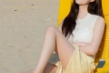 아이즈원 김민주 맨발 썬베드 발바닥 포착