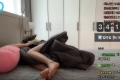 잠방 중 이불 밖으로 나온  BJ깅예솔 발바닥