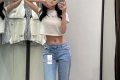 자라 탈의실에서