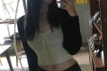 거울앞 셀카