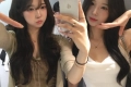 예쁜애들끼리 투샷
