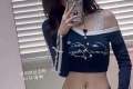 화려한몸매 화려한 배꼽피어씽