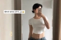 근본있는 흰색크롭티