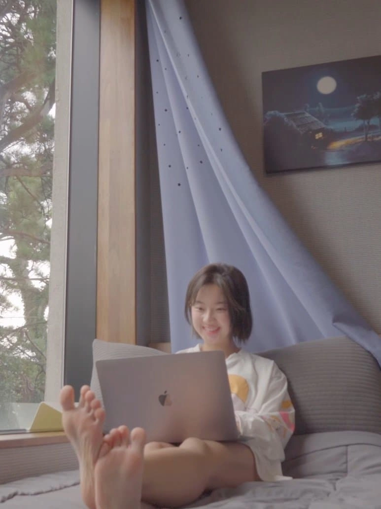 샤워 직후 백만송희 쭈글발 클로즈업