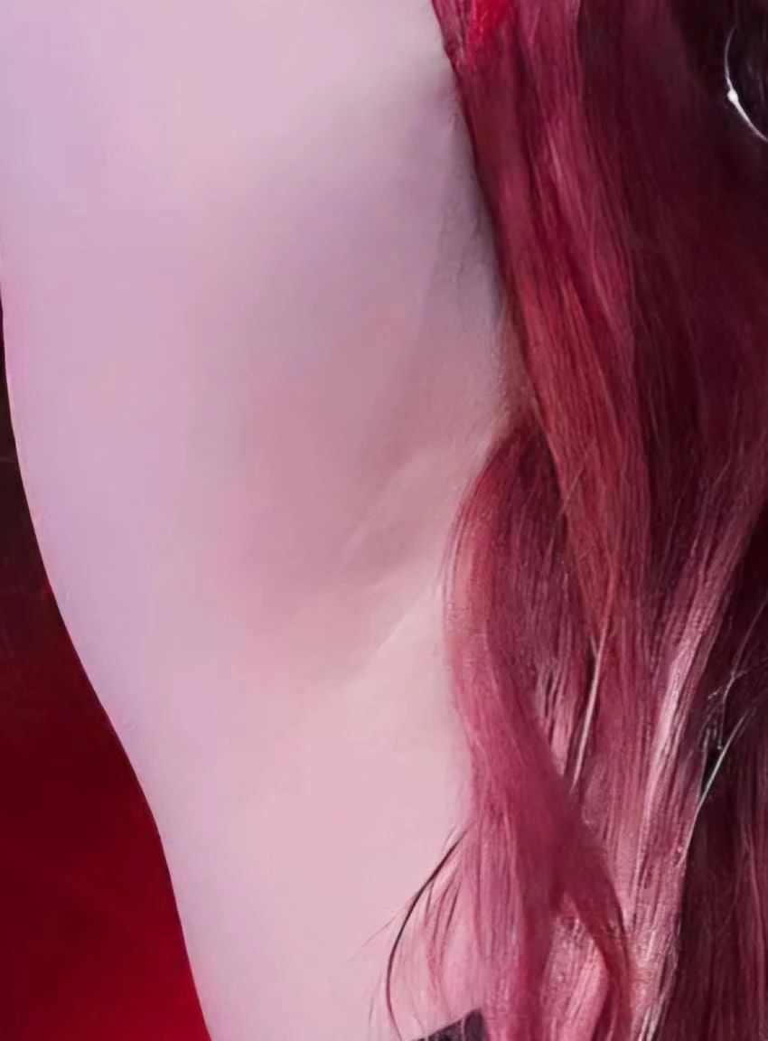 아이브 이서 맨드랑이 겨로즈업