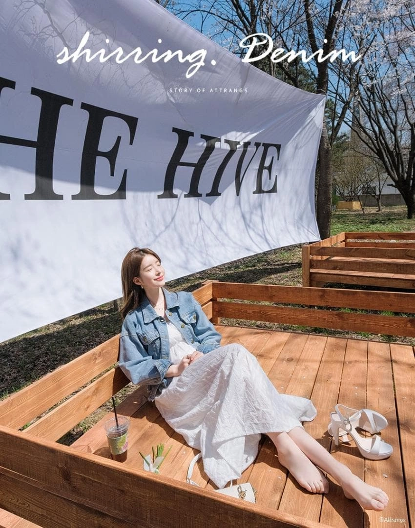 쇼핑몰 모델 발끝 노출 각도