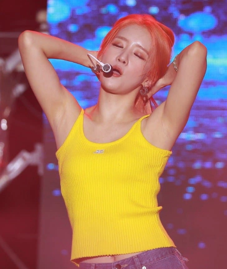 우주소녀 엑시 털겨 3단 클로즈업