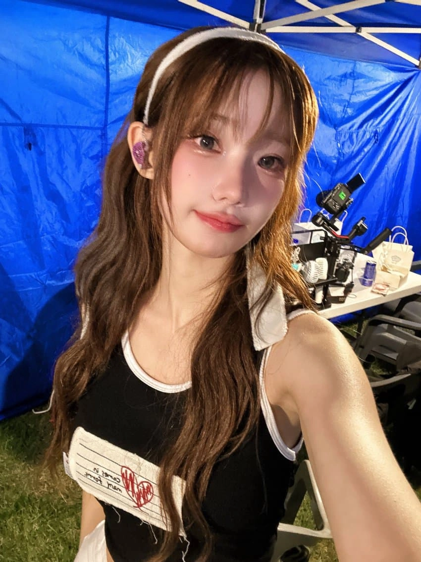 QWER 마젠타 은근슬겨 셀카 각도