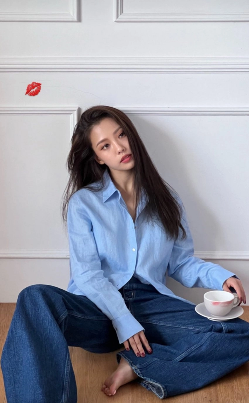 고민시 발끝까지 완성된 무보정 화보 컷에 감탄