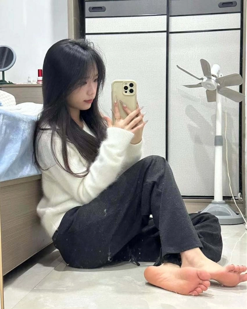 인스타 일반인 맨발 셀카 모음집