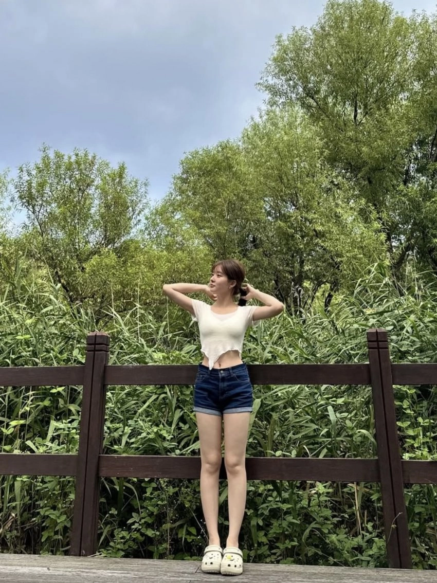 몸매 상큼하다