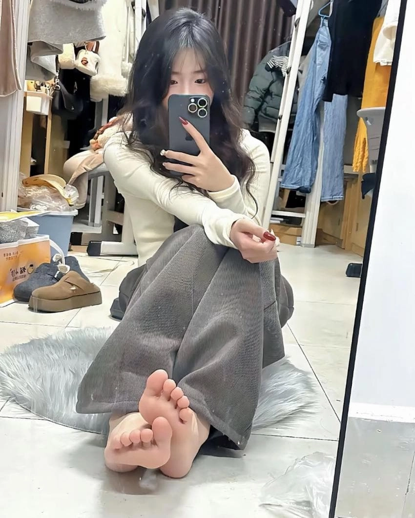 인스타 일반인 맨발 셀카 모음집