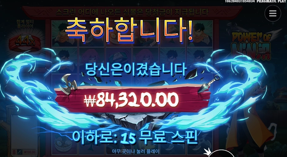 파워 오브 닌자 84천원