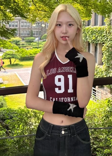 금발 치어리더 스타일~