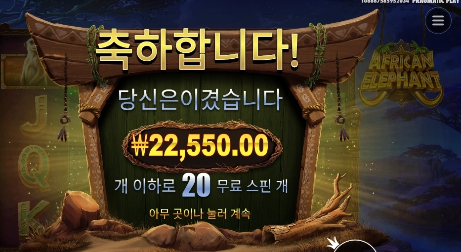 프라그마틱 아프리칸 엘리펀트