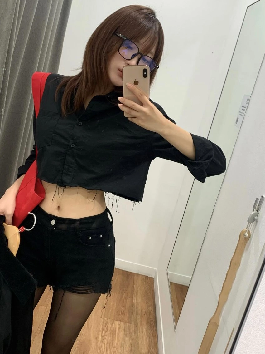 슬랜더 안경녀