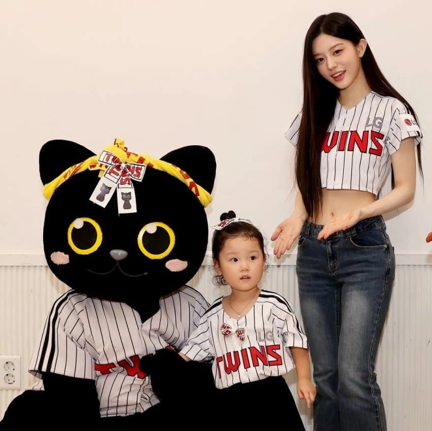 아이릿민주 시구하러가서