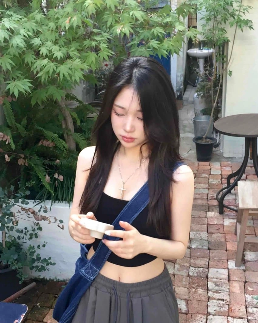 묵직미드에 참외배꼽까지